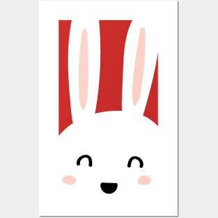 Cute bunny Posters and Art